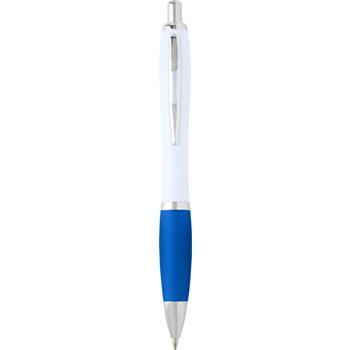 Bolígrafo de plástico reciclado Nash (tinta negra)