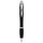 Bolígrafo retroiluminado de color liso y grip negro "Nash"