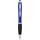 Bolígrafo stylus de color con empuñadura negra "Nash" (tinta azul)