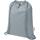 Bolsa de 5 L con cordón de algodón reciclado de 140 g/m² con certificado GRS Oregon Blend