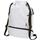 Bolsa deportiva de 18 L con cordón y compartimento inferior de material reciclado con certificado GRS Varyon