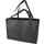 Bolsa Tote no tejida de material reciclado GRS extragrande de 65 L Jumbo
