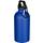 Botella de 400 ml de acero inoxidable mate con certificado RCS de una sola pared con mosquetón "Oregon"