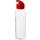 Botella de Tritan™ transparente con tapa de colores de 650 ml "Sky"