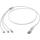 Cable de carga 5 en 1 de aluminio reciclado "Versatile"