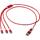 Cable de carga 5 en 1 de aluminio reciclado "Versatile"