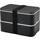 Fiambrera doble de 700+700 ml "MIYO Renew"