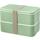 Fiambrera doble de 700+700 ml "MIYO Renew"