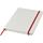 Libreta A5 blanca con cinta de color Spectrum