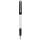 Rollerball con bloques de color y ribete plateado Hemisphere (tinta negra)