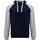 Sudadera con capucha bicolor infantil "Badet"
