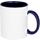 Taza de 350 ml para sublimación con asas e interior de color Pix