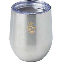 Taza con aislamiento de cobre de 350 ml de acero inóxidable reciclado con certificado RCS Corzo