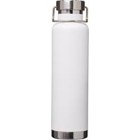 Botella de 650 ml de acero inoxidable reciclado con certificado RCS con aislamiento de cobre Thor