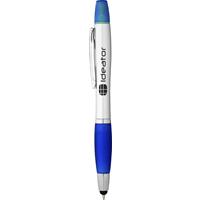 Bolígrafo stylus y marcador fluorescente "Nash" (tinta negra)