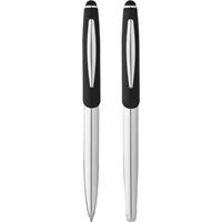 Set de bolígrafo y rollerball Stylus Geneva (tinta azul)