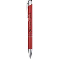 Bolígrafo de aluminio Moneta (tinta negra)