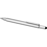Bolígrafo multifunción de aluminio reciclado Dora (tinta negra)