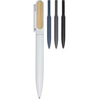 Bolígrafo de aluminio reciclado "Blanca" (tinta azul)
