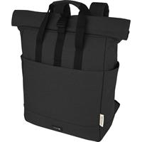 Mochila enrollable de 15 L para portátil de 15" de lona reciclada GRS Joey