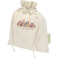 Bolsa de regalo algodón orgánico OCS de 140 g/m² - 30 x 25 cm Odisha