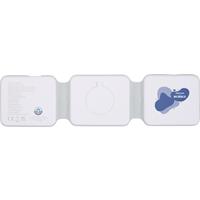 Cargador inalámbrico plegable 3 en 1 de 15 W de plástico reciclado Armus