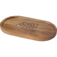 Bandeja de madera de acacia Edge