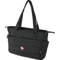 Bolsa Tote para portátil de 15,6" y 18 L de material reciclado GRS Puffer