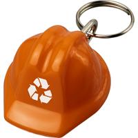 Llavero de material reciclado con forma de casco protector "Kolt"