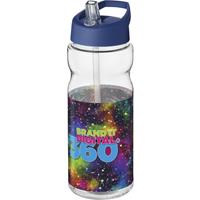 Bidón deportivo de 650 ml con tapa con boquilla H2O Active® "Base Tritan™"