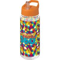 Bidón deportivo con tapa con boquilla de 600 ml H2O Active® "Octave Tritan™"
