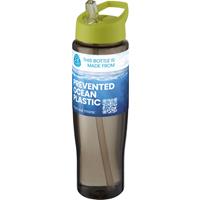 Bidón deportivo de 700 ml con tapa con boquilla H2O Active® "Eco Tempo"