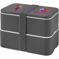 Fiambrera doble de 700+700 ml "MIYO"