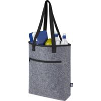 Bolsa Tote isotérmica de fieltro reciclado GRS de 12 L "Felta"