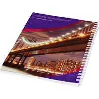 Cuaderno con espiral A5 con cubierta impresa Desk-Mate®