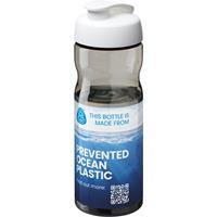 Bidón deportivo con tapa Flip de 650 ml H2O Active® "Eco Base"