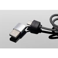 Cable de carga tipo C de 60 W con doble logotipo retroiluminado SCX.design C33