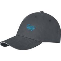 Gorra con ribete de 6 paneles de 260 g/m² Darton