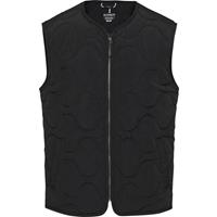 Chaleco acolchado unisex de material reciclado con certificado GRS "Quartz"