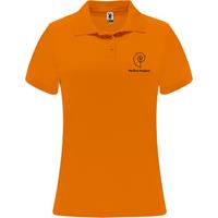 Polo deportivo de manga corta para mujer de 150 g/m² Monzha
