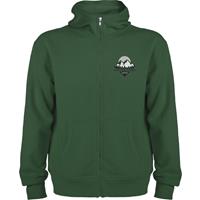 Sudadera con capucha y cremallera completa unisex "Montblanc"