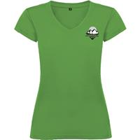 Camiseta de cuello de pico de manga corta para mujer de 155 g/m² Victoria