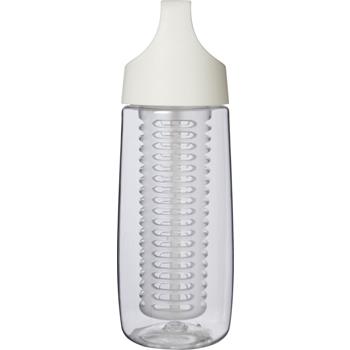 Bidón deportivo en plástico reciclado de 700 ml con tapa Flip e infusor "HydroFruit"