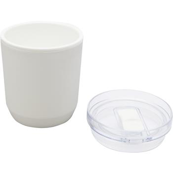 Vaso de doble pared de plástico reciclado de 180 ml "Hudson"