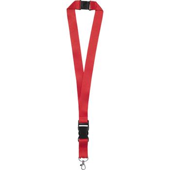 Lanyard con hebilla separable y clip de seguridad "Yogi"