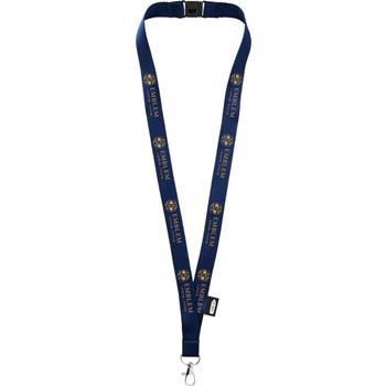 Lanyard de PET reciclado con cierre independiente Tom