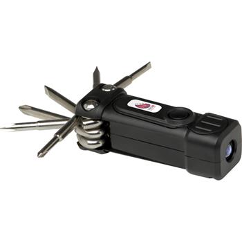 Set de destornilladores de plástico reciclado 8 en 1 RCS con linterna Octo