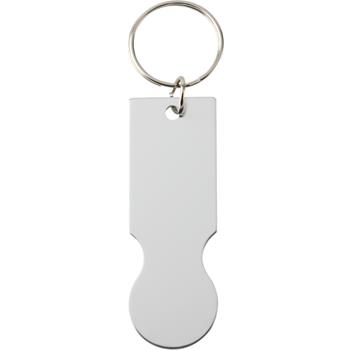 Llavero con moneda para carrito de la compra "Rhea"
