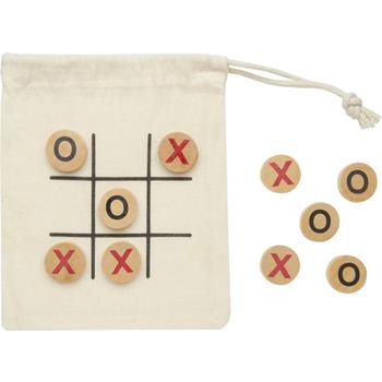 Juego 3 en raya de madera "Whorl"