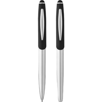 Set de bolígrafo y rollerball Stylus Geneva (tinta azul)
